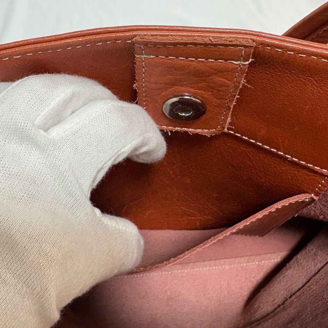 稀少 ソメスサドル オールレザー トートバッグ チャーム A4 ビジネスバック