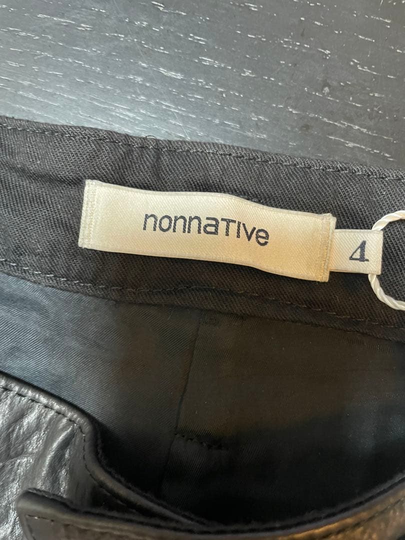 nonnative DWELLER 5P NR レザーパンツ ノンネイティブ