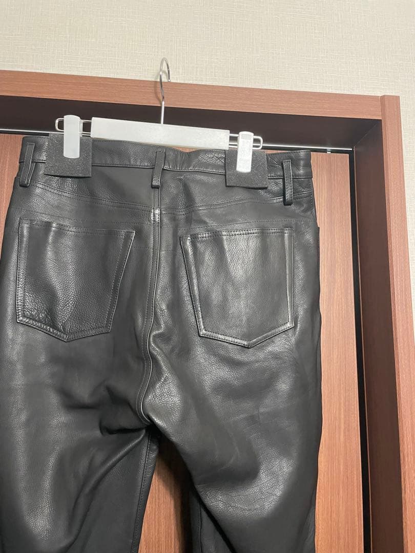 nonnative DWELLER 5P NR レザーパンツ ノンネイティブ