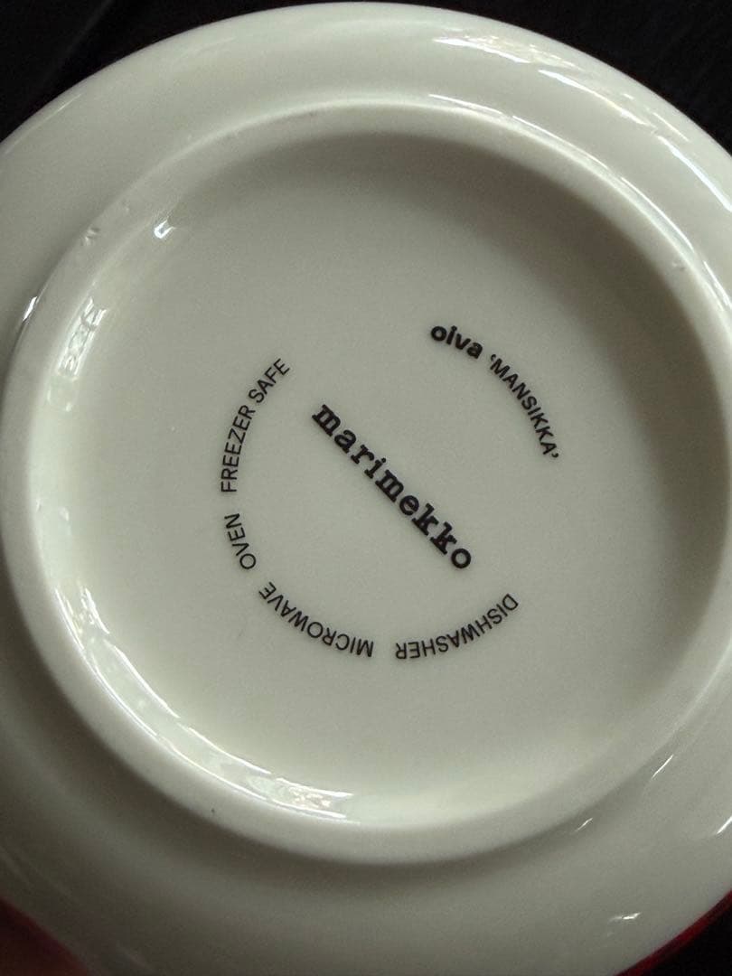 マリメッコ　マンシッカ　ボウル500ml・ラテマグ　セット　箱無し