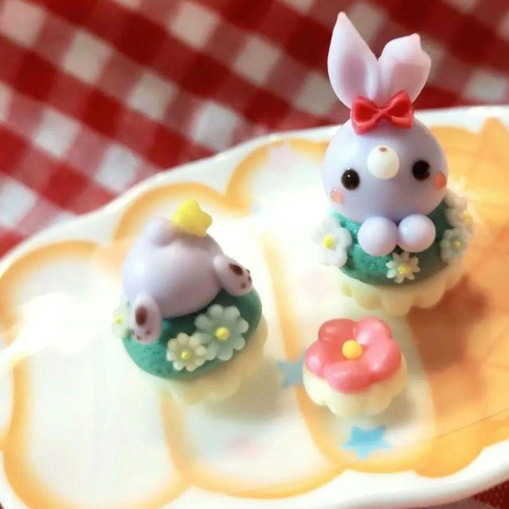 イースター☆うさぎカップケーキ