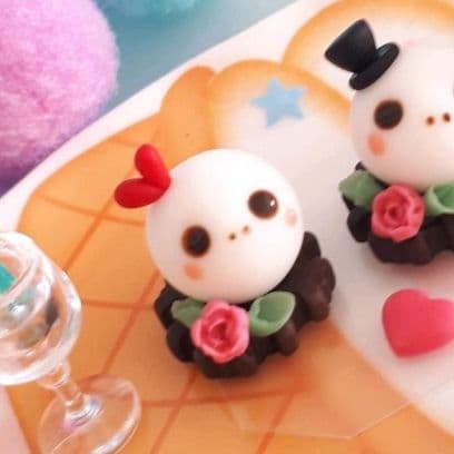 ドクロ(♡)★ワッフル★ハロウィン