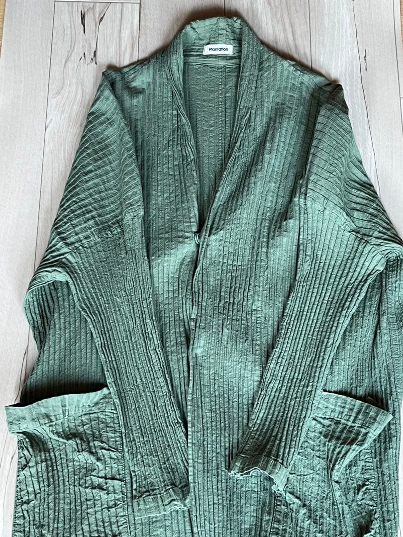 Plantation プランテーション Bizen WAVE ロングカーディガン
