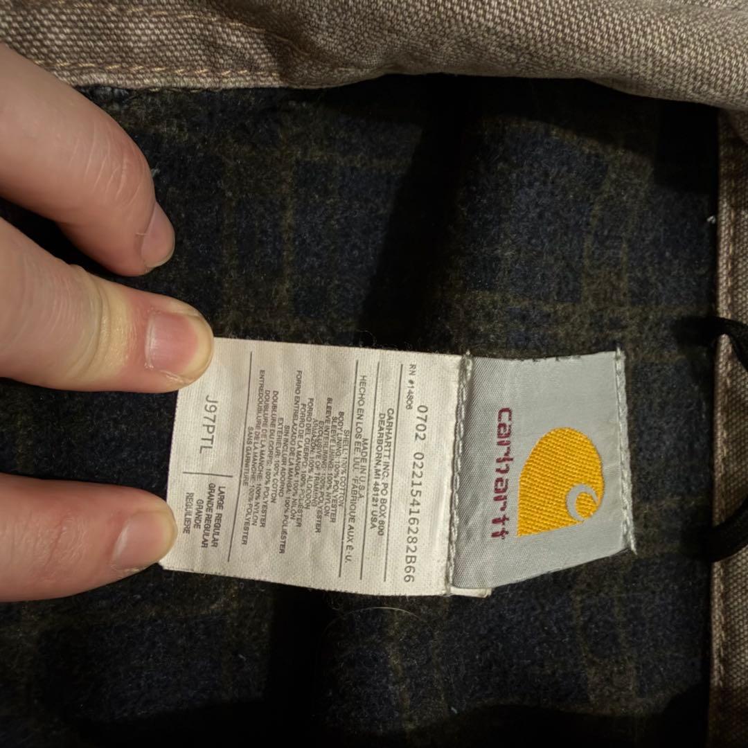 USA製 Carhartt デトロイトジャケット J97 PTL s 00s初期