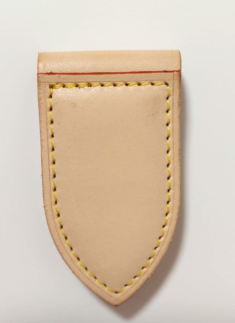 本物 新品 Louis Vuitton マネークリップ パンスアビエ ヌメ革