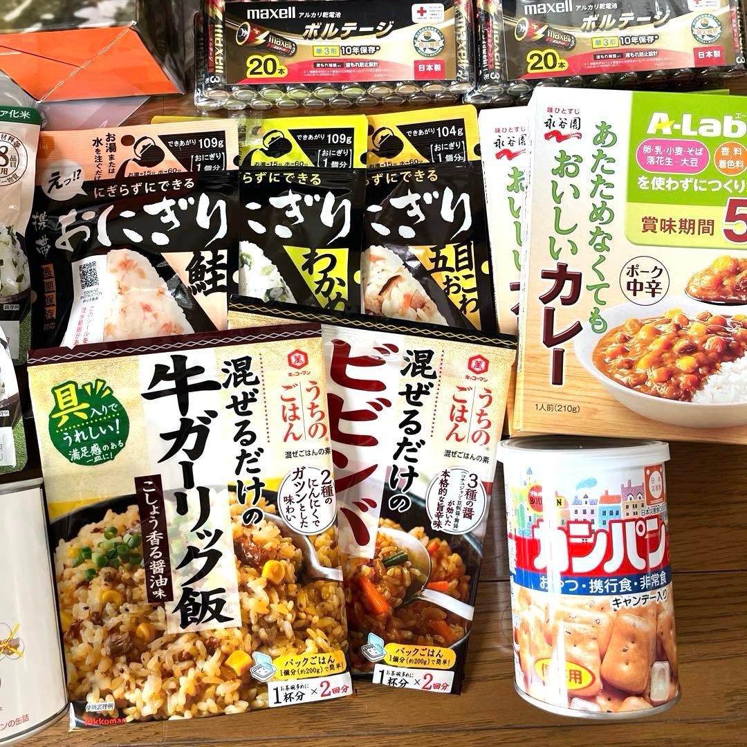 【防災セット】水フィルター LEDライト 保存食