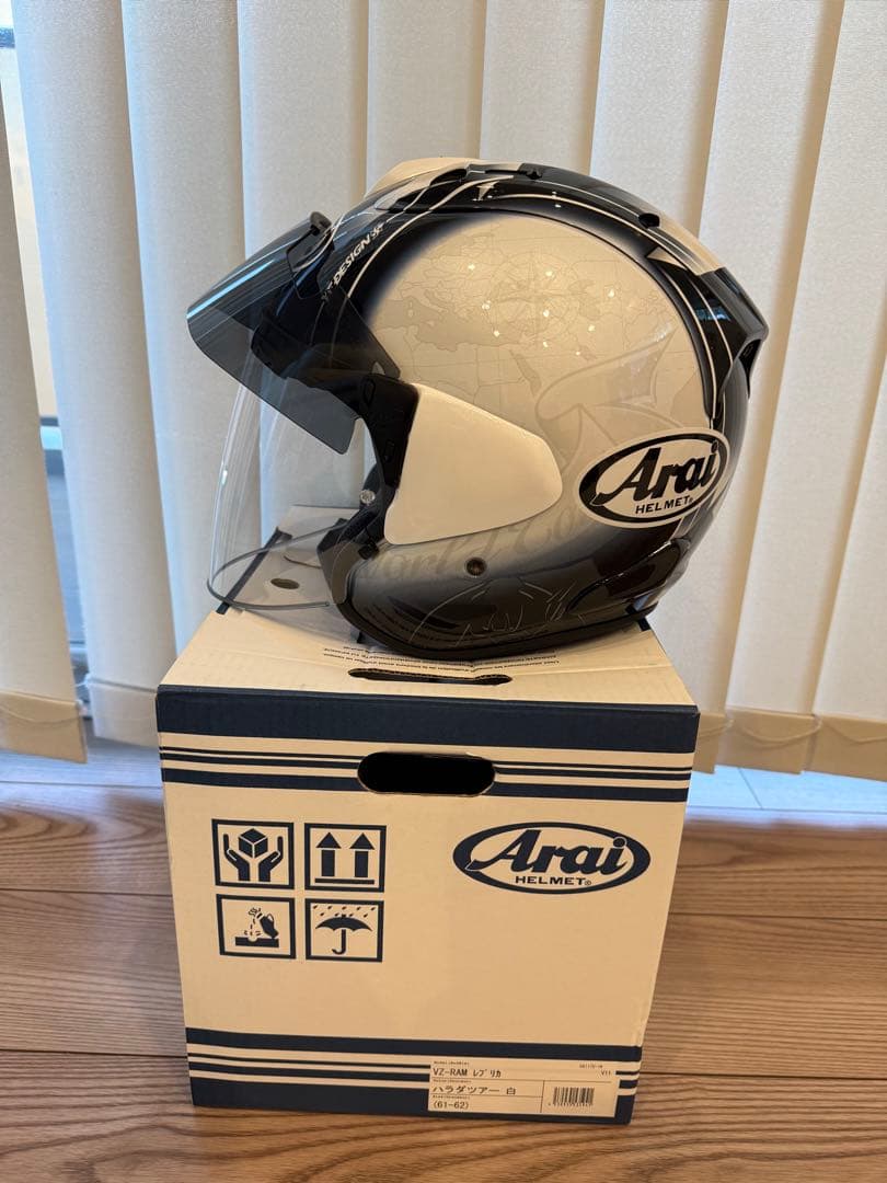 超美品・希少 アライ Arai VZ-RAM HARADA TOUR 61-62