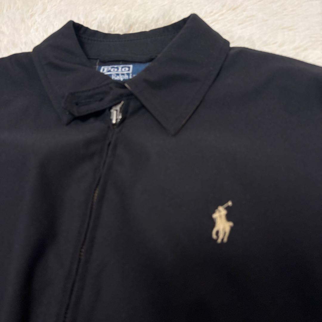 ▪️POLO by RALPH LAUREN 90s スイングトップジャケット　黒