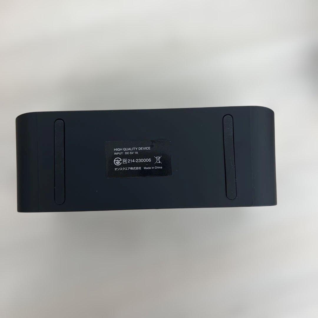 12727 スパイダーズエックススパイカメラ 1080P 置時計型 小型カメラ