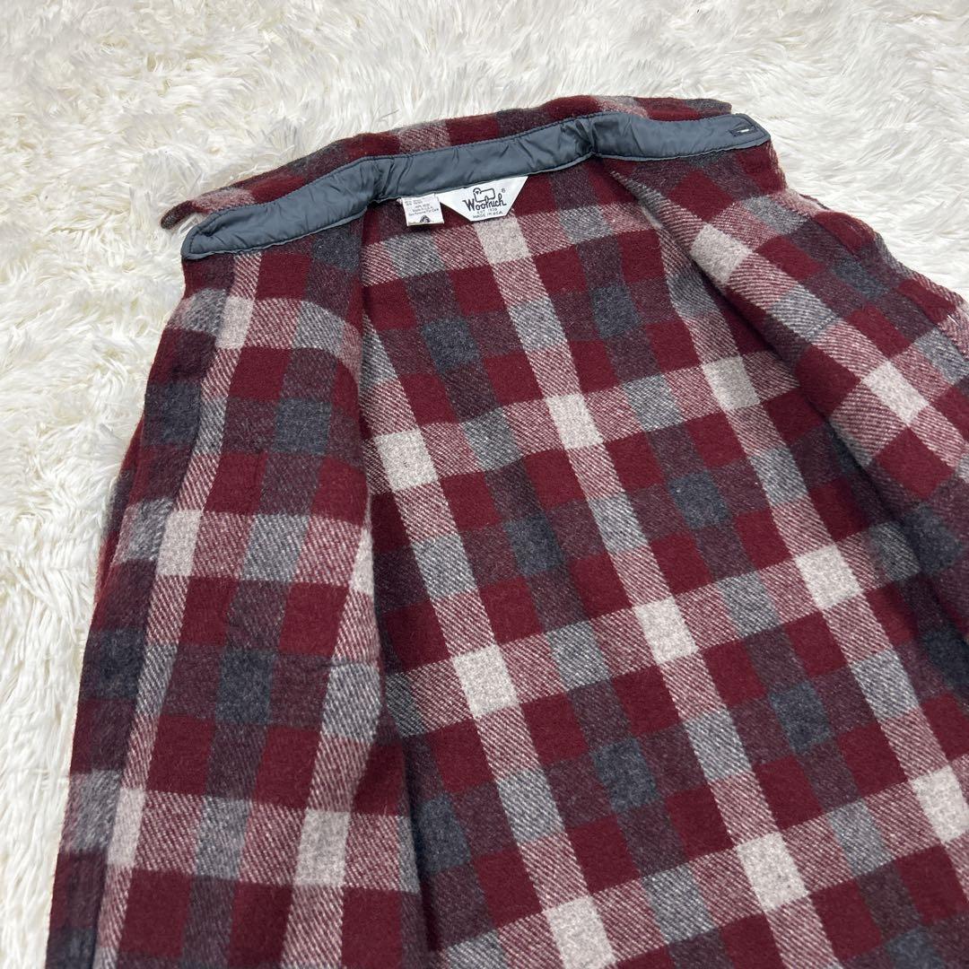 70s 白タグ　美品　ウールリッチ　CPOシャツジャケット　バッファローチェック