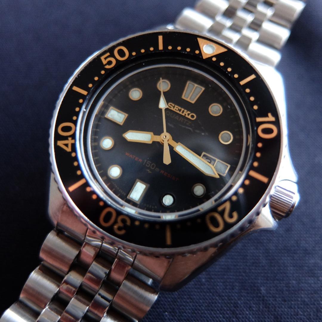 セイコー ダイバー ボーイズ レディース 稼働品 2625-0010
