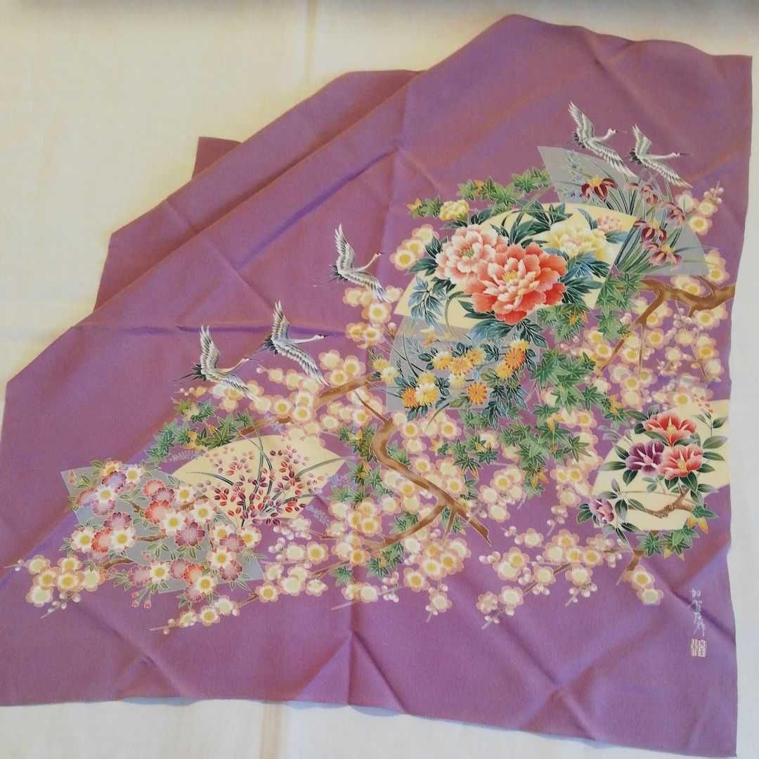 加賀友禅　風呂敷　佐藤潤