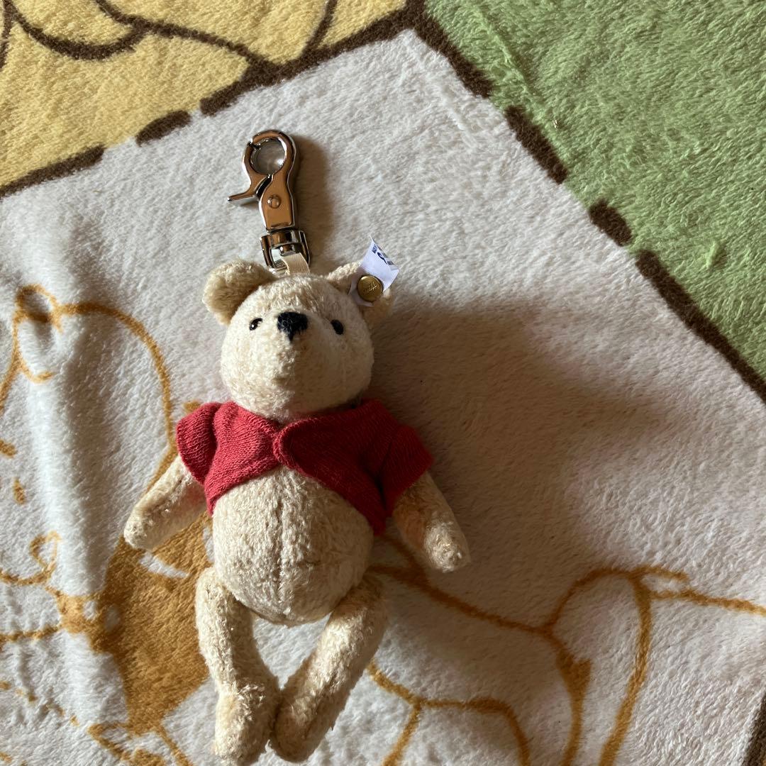 Steiff くまのプーさんキーホルダー クラシックプー