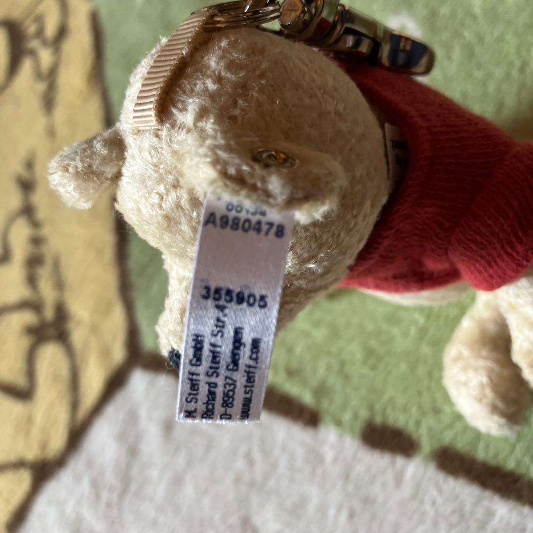 Steiff くまのプーさんキーホルダー クラシックプー