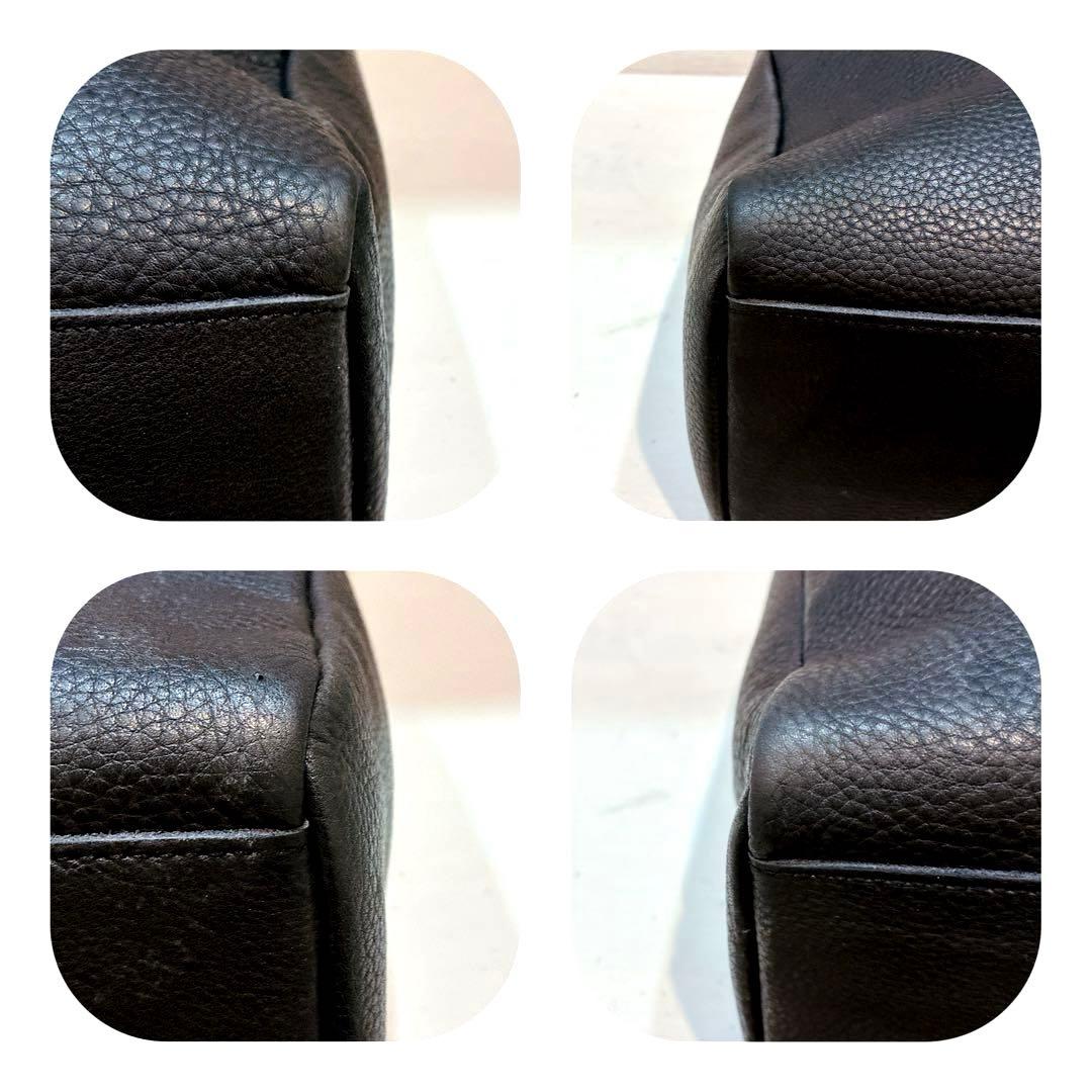 【美品】TIDEWAY DENZEL ボストン 黒　レザー