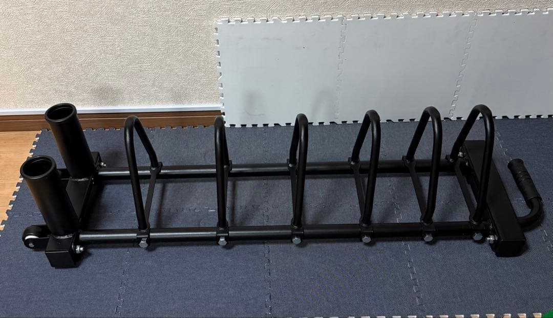 ウェイトプレートラック　プレート収納