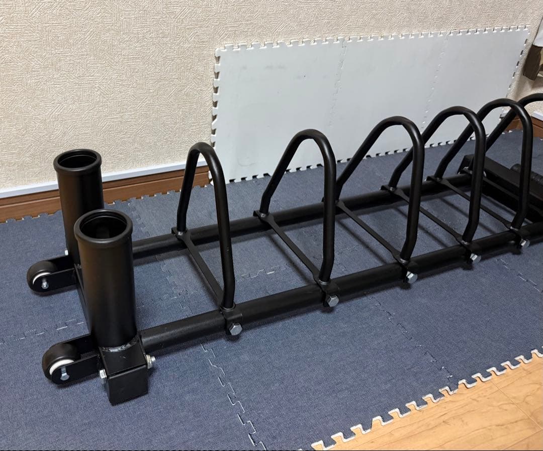 ウェイトプレートラック　プレート収納