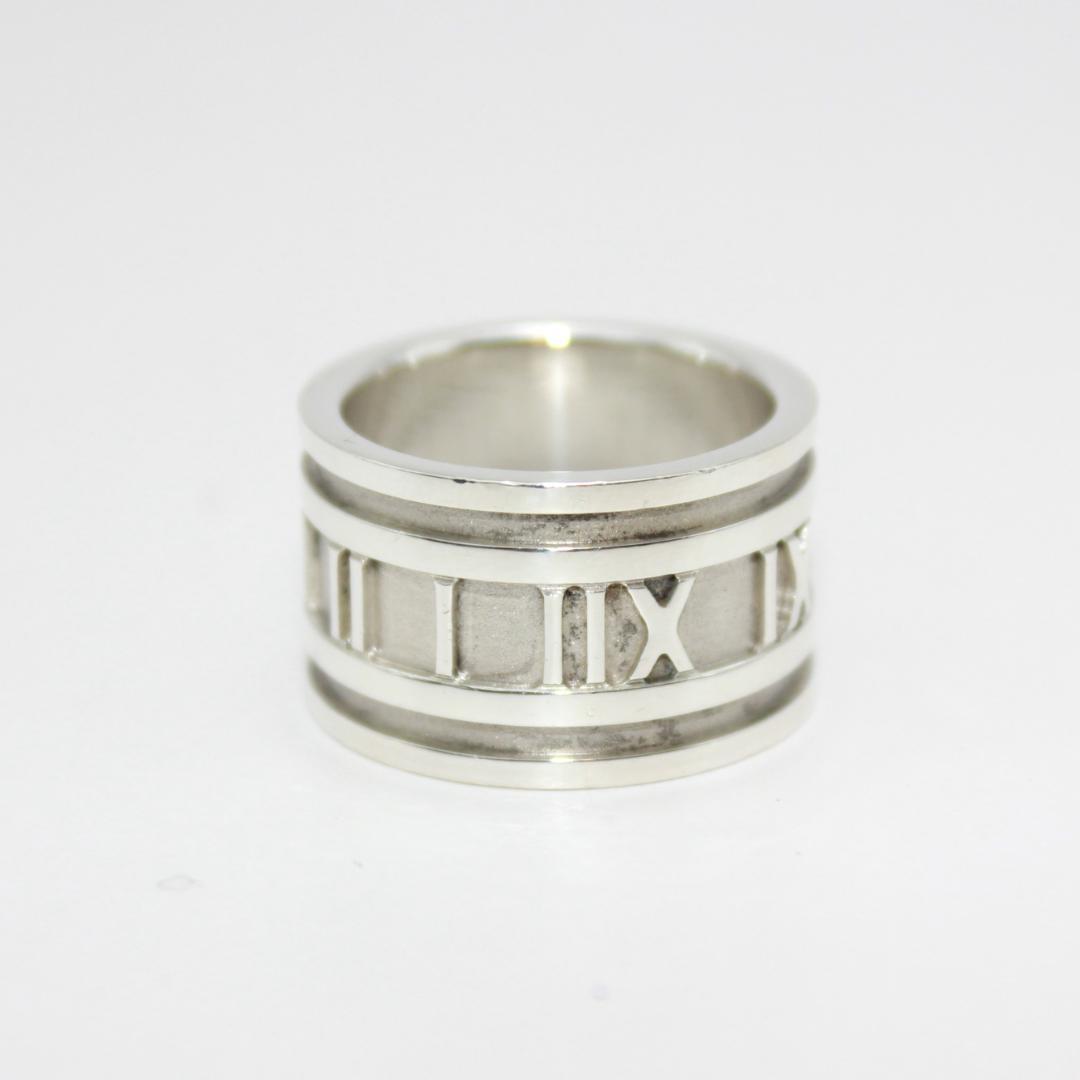 美品 Tiffany&Co. ティファニー アトラス ワイド リング 指輪10号
