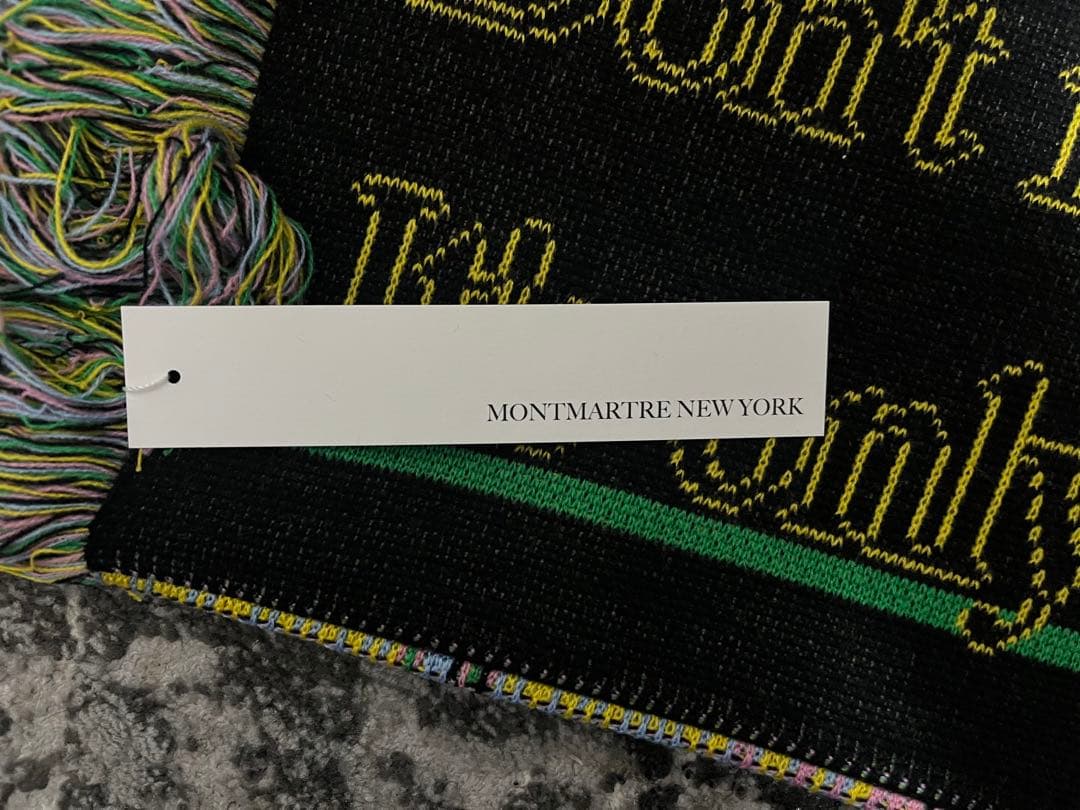 M*】様 Montmartre New York Fear Scarf マフラー