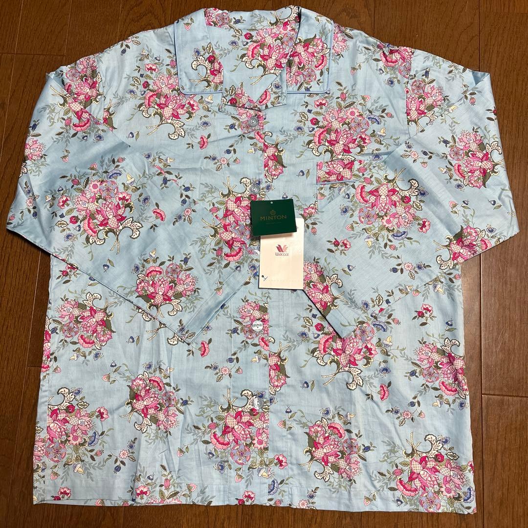 新品タグ付き【Wacoal 】ミントン 婦人パジャマ Lサイズ