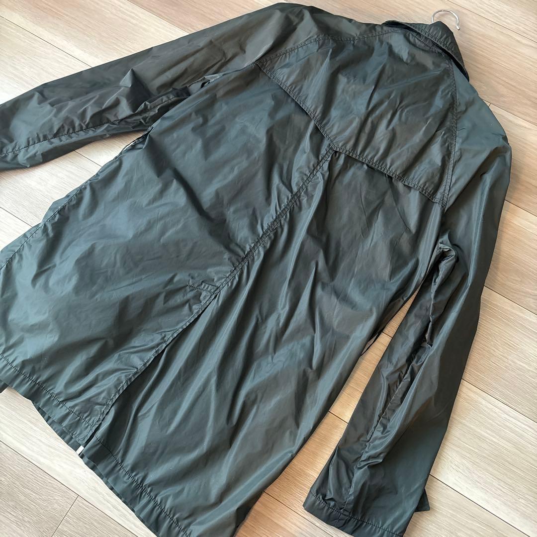 erajapan sealup ダークグリーン　ナイロントレンチコート