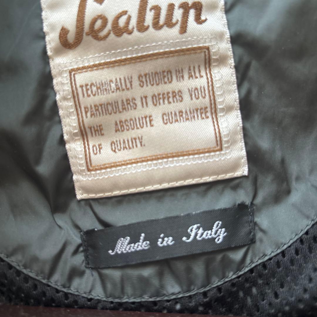 erajapan sealup ダークグリーン　ナイロントレンチコート