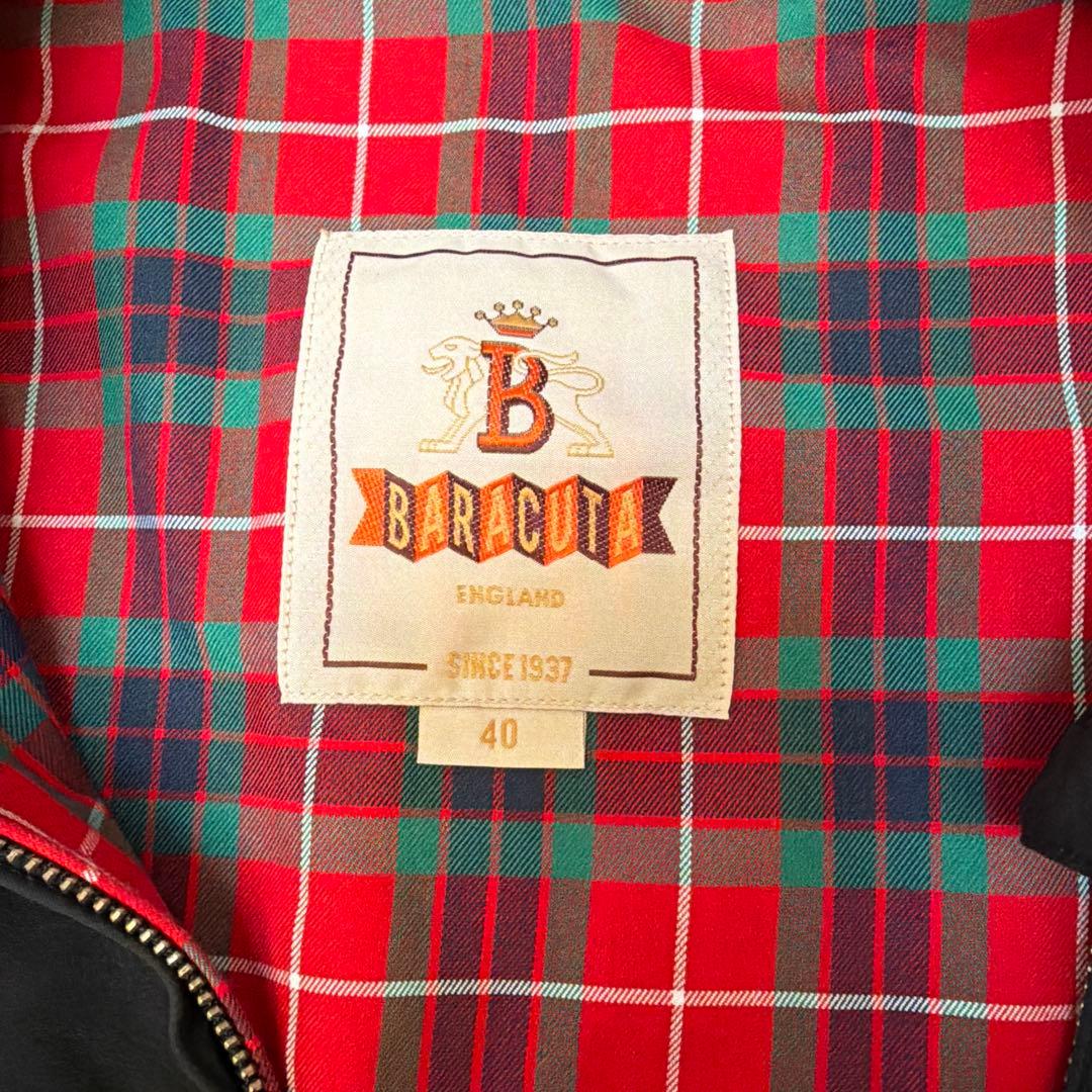 BARACUTA G9 ブラック ジャケット 40
