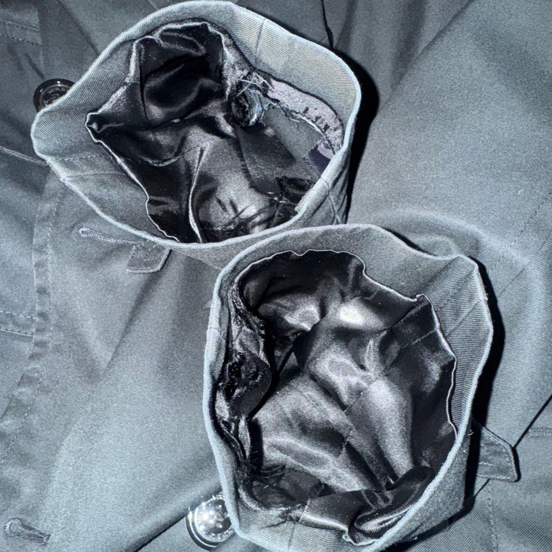 BURBERRY LONDON トレンチコート ノバチェック ブラック LL