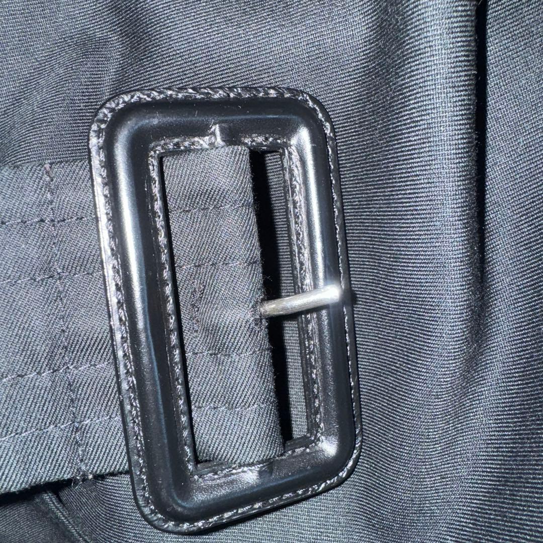 BURBERRY LONDON トレンチコート ノバチェック ブラック LL