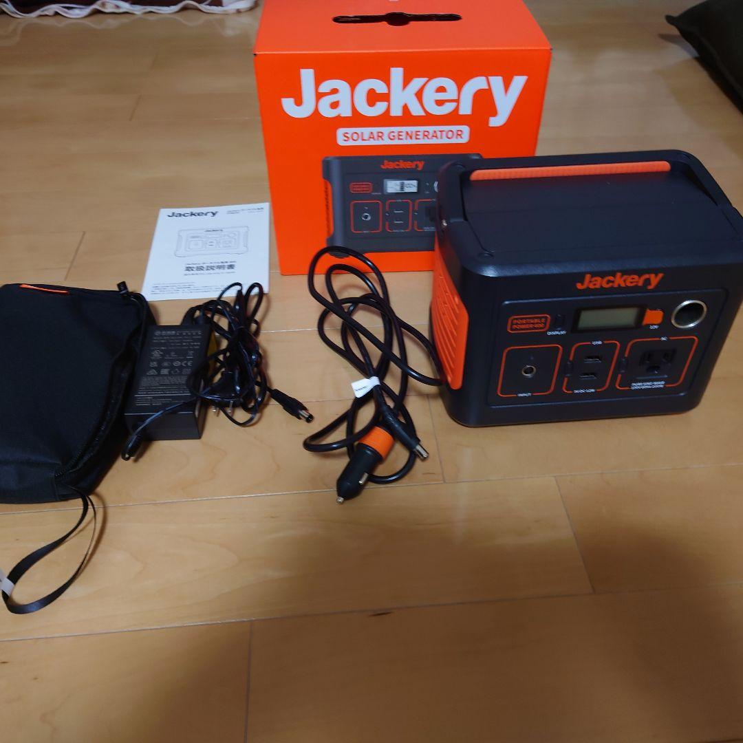 Jackery ポータブルパワー400 ソーラー発電対応