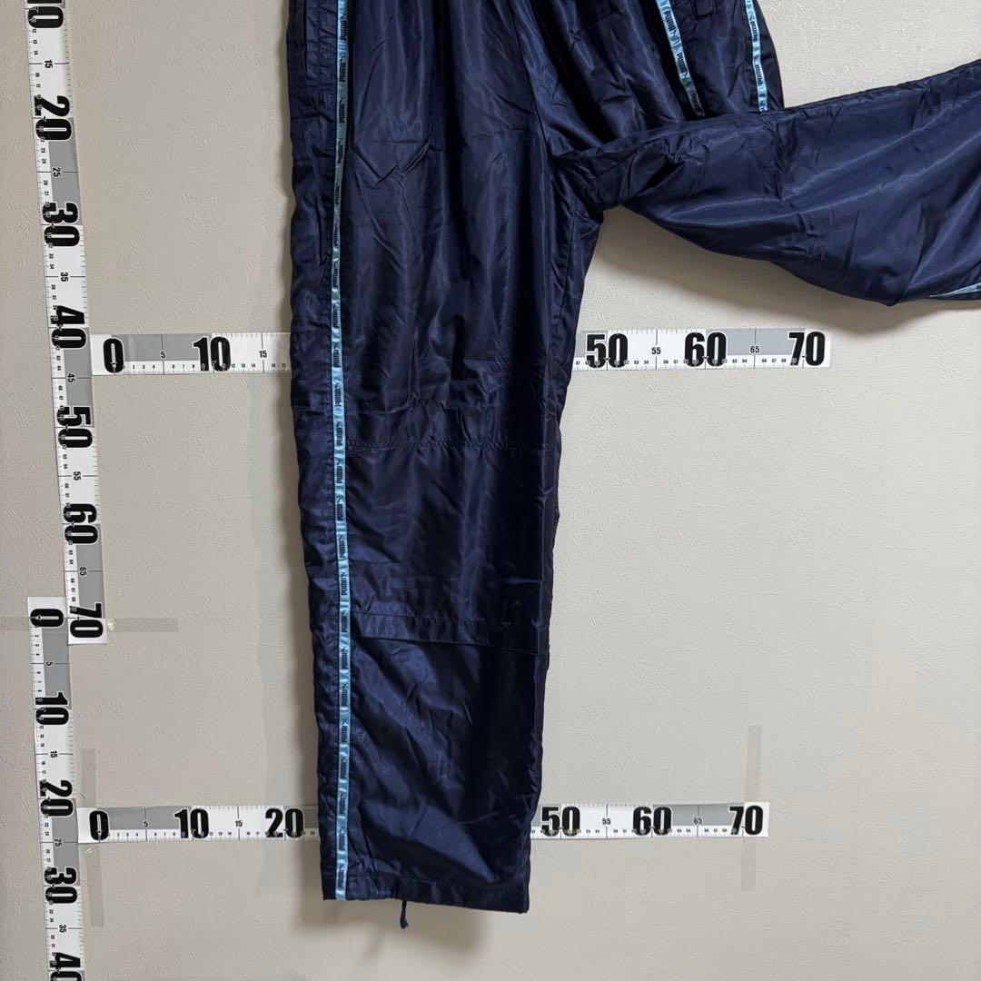 紺色プーマ PUMA 上下セット ジュビロ磐田 ナイロンジャケット L