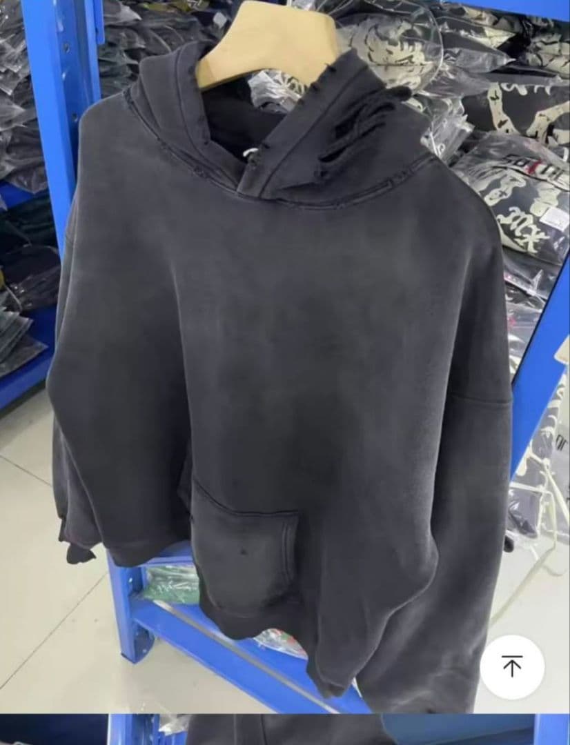 SAINT××××××× ブラックパーカー