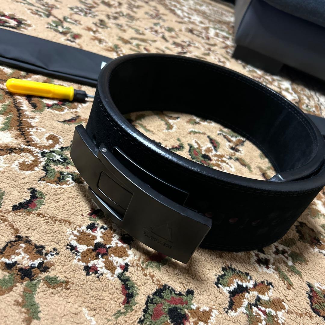 P.L. COLLEGE パワーベルト 黒