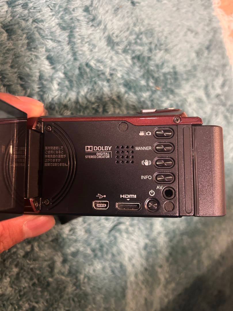 美品 JVC Everio GZ-E117 バッテリー2個付 ビデオカメラ