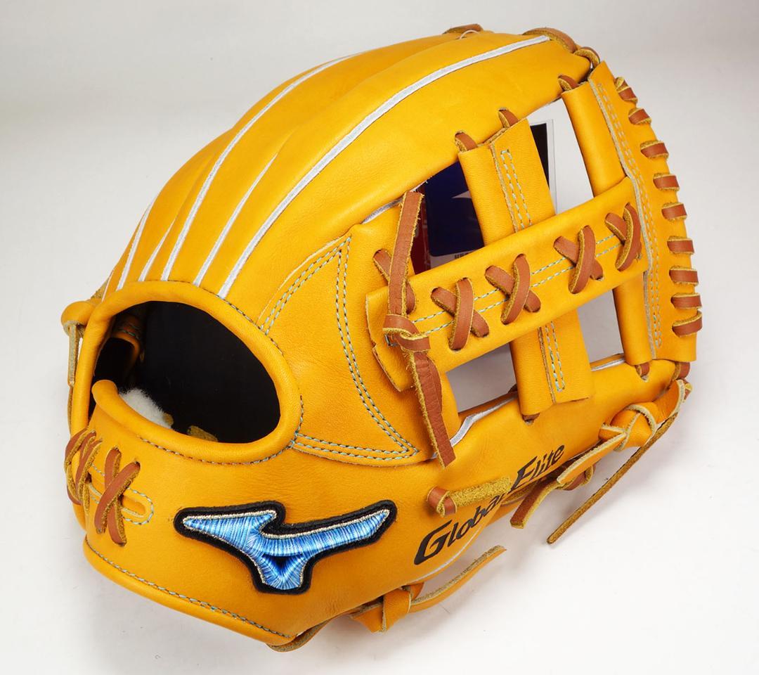 【グローバルエリート】 ダイバーシティブルー硬式用　内野手用　サイズ8