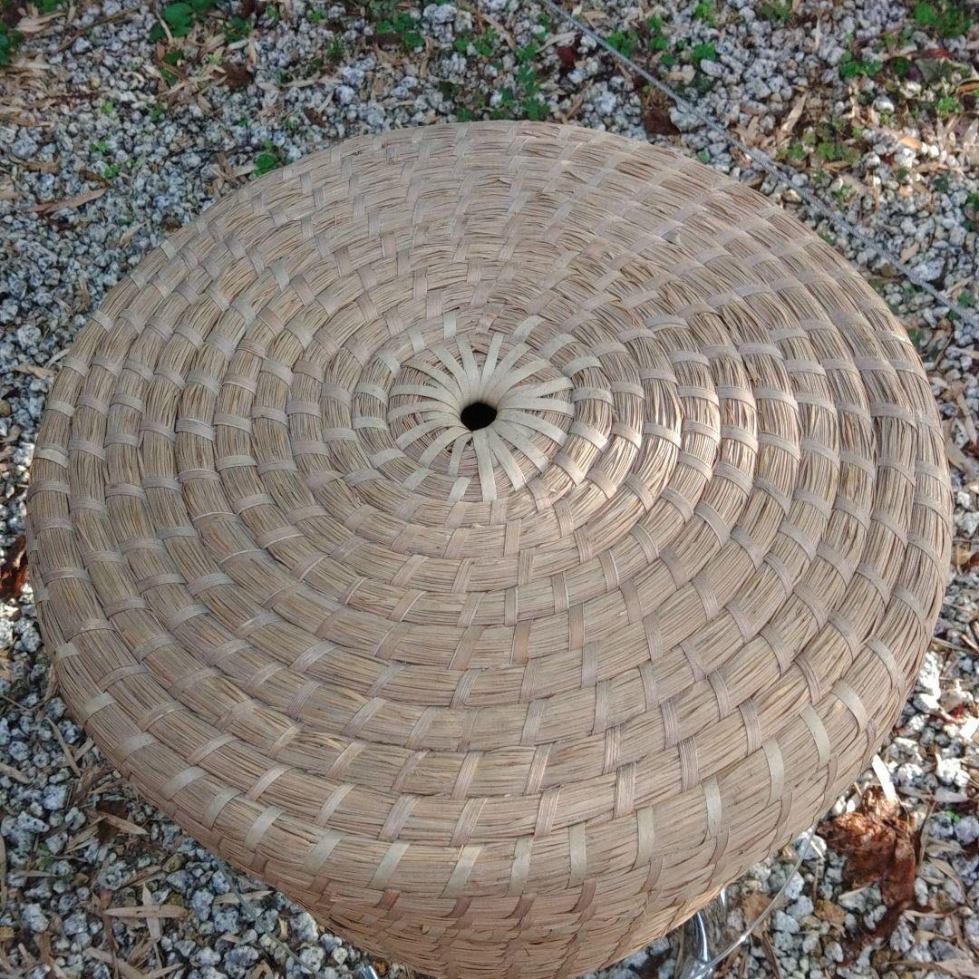古民具　昭和レトロ　藁いずみ　飯つぐら　藁細工