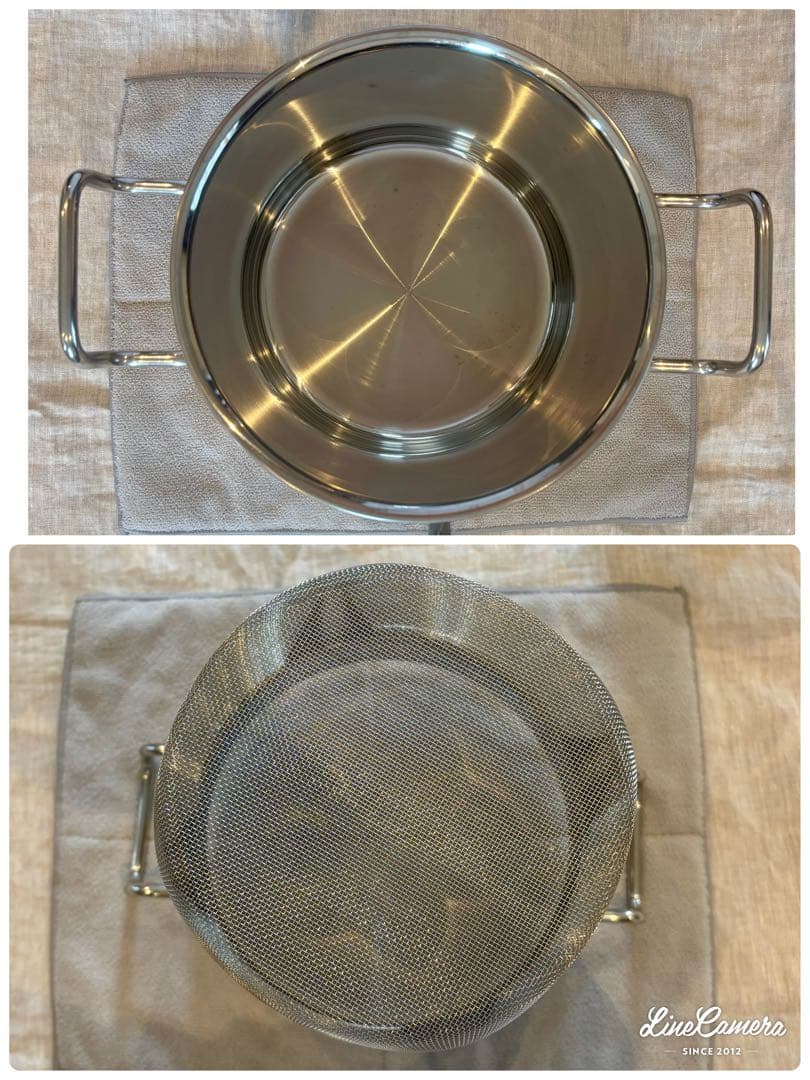 ジオプロダクト☆パスタポット 21cm☆IH ガス火対応☆宮崎製作所☆両手深型鍋