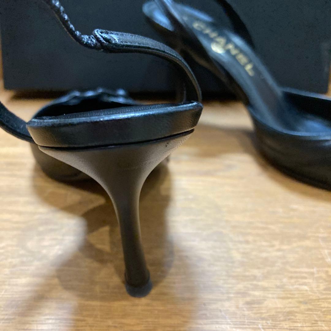 シャネルパンプス黒36C