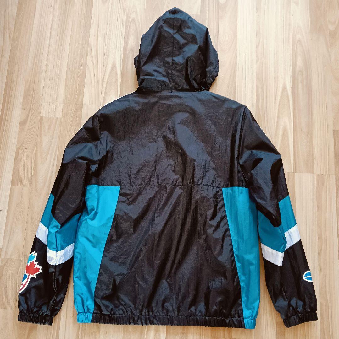 ミッチェルアンドネス MLB トロント ブルージェイズ フード付きジャケットXL