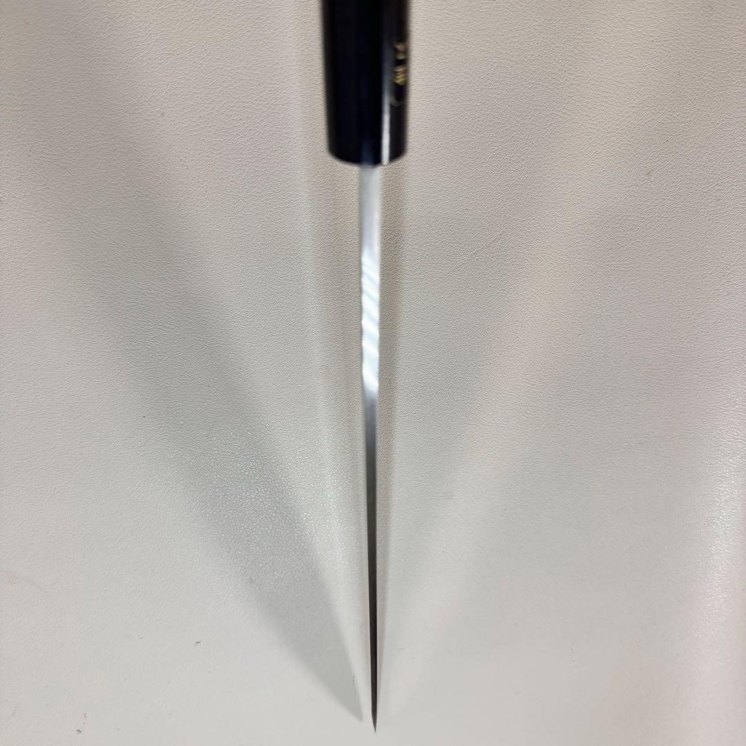 240mm 銀三本焼　柳刃包丁　クリ柄 和包丁