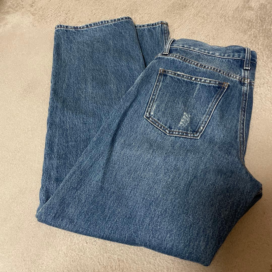Ameri LOW WAIST DENIM 25インチ　デニム