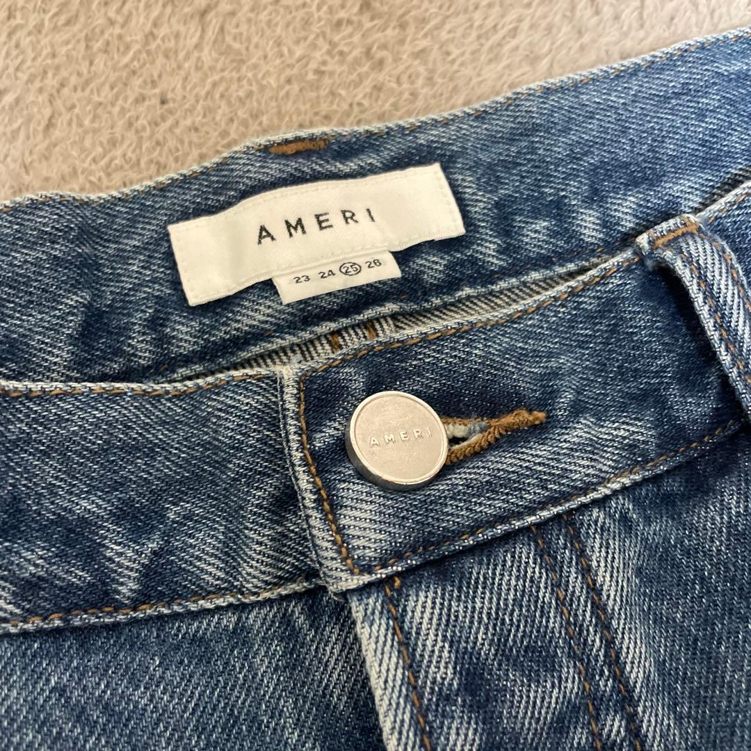Ameri LOW WAIST DENIM 25インチ　デニム