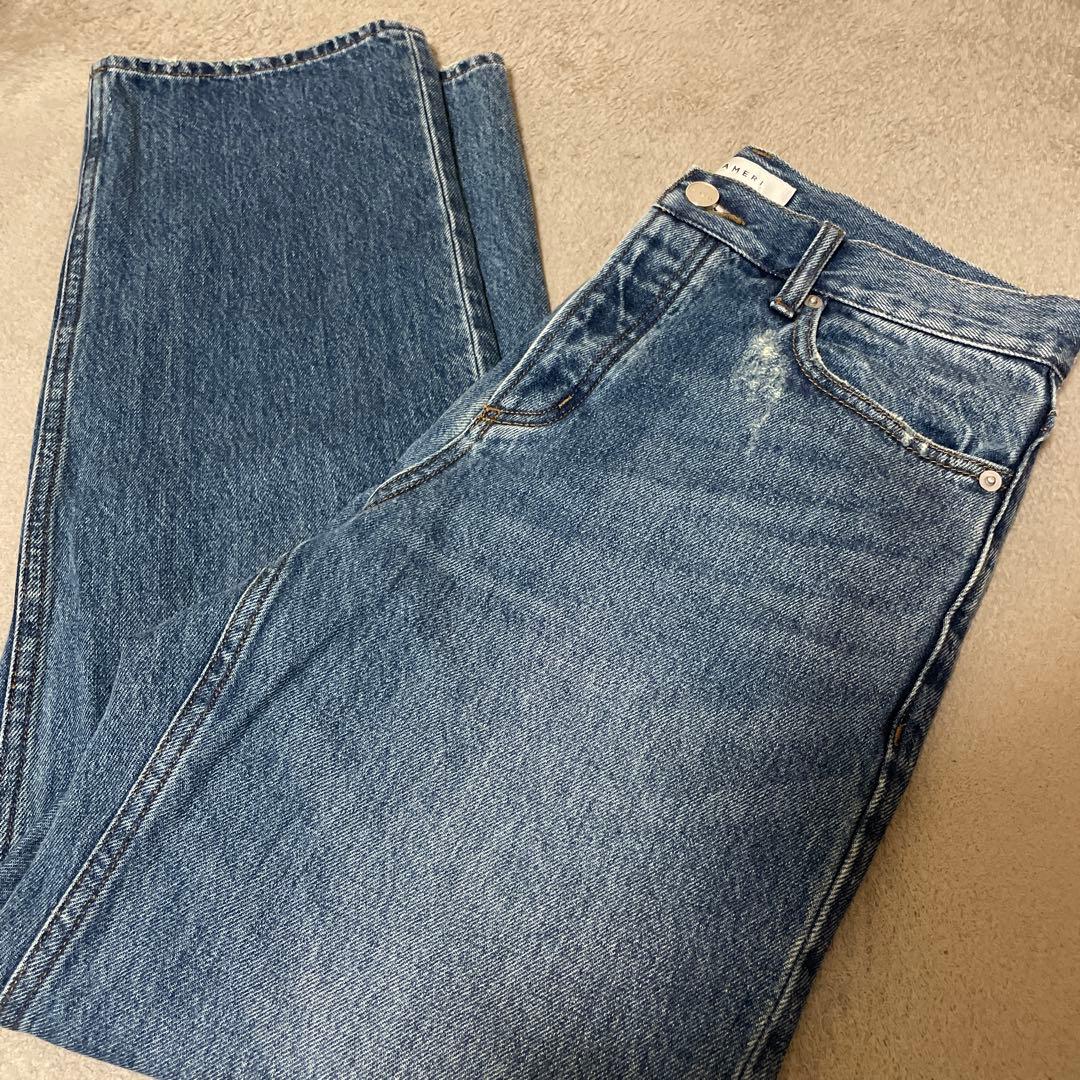 Ameri LOW WAIST DENIM 25インチ　デニム