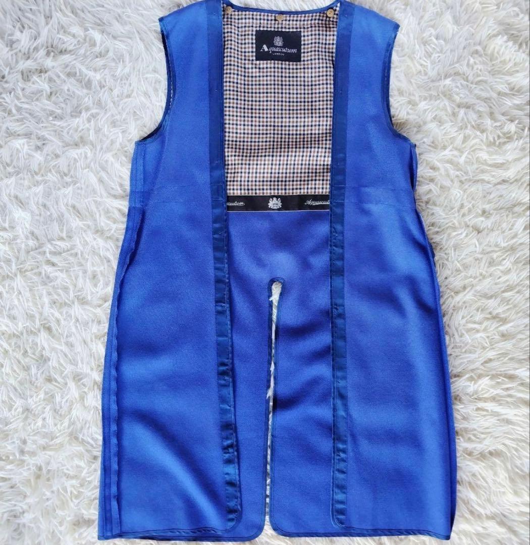 大草直子さん着用！アクアスキュータムトレンチコート　青ライナー（サイズL〜XL）