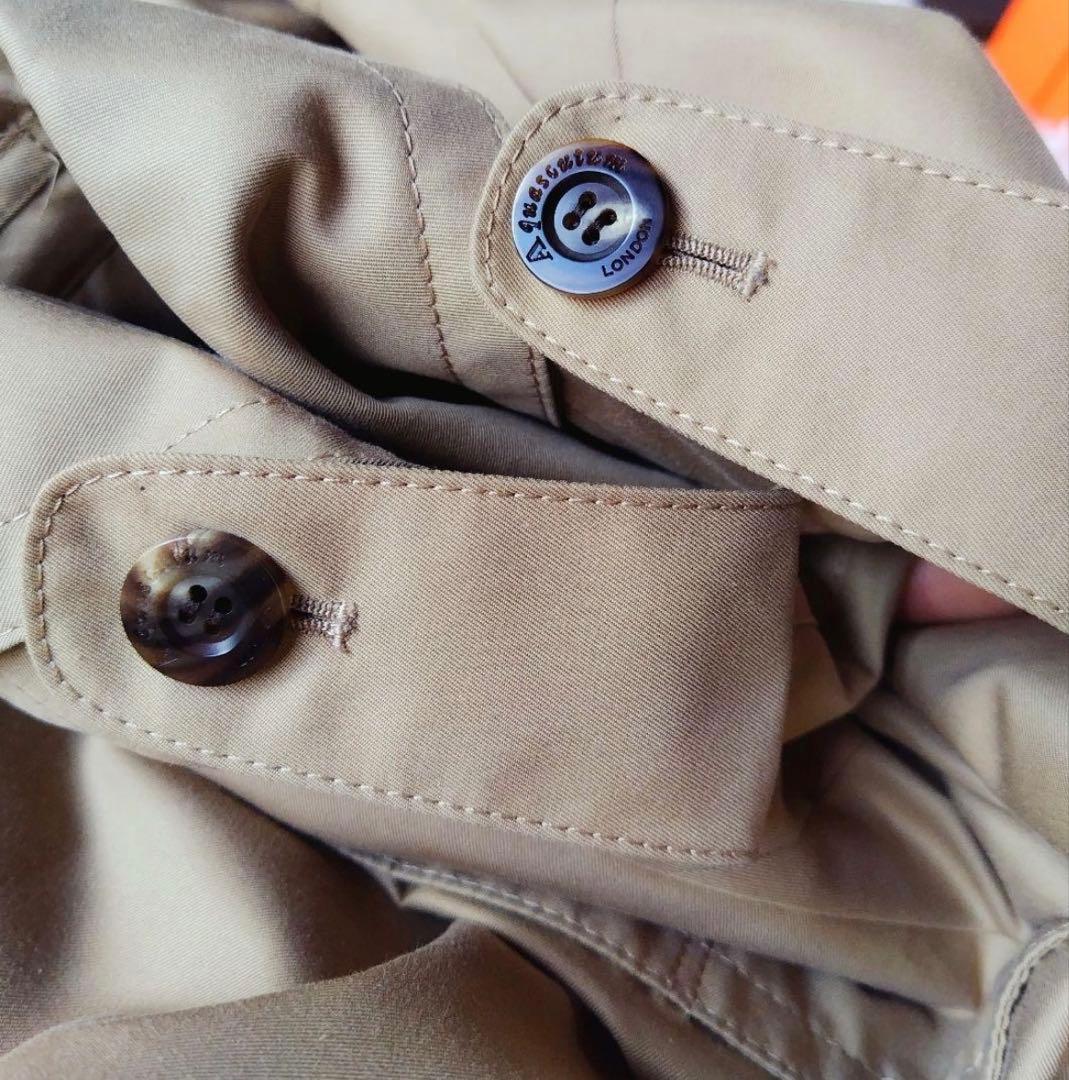 大草直子さん着用！アクアスキュータムトレンチコート　青ライナー（サイズL〜XL）