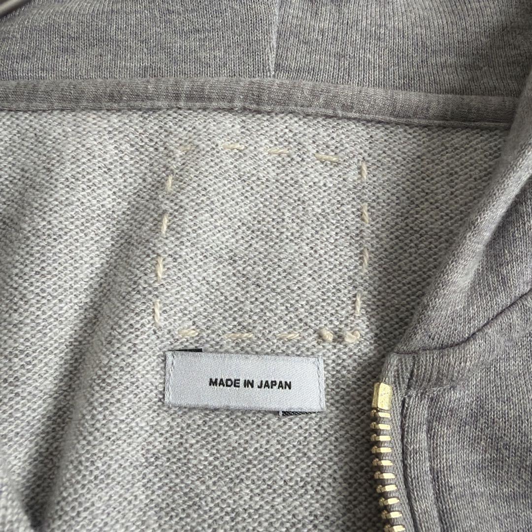 visvim フルジップパーカー 2 灰 ririジップ 日本製 ビズビム