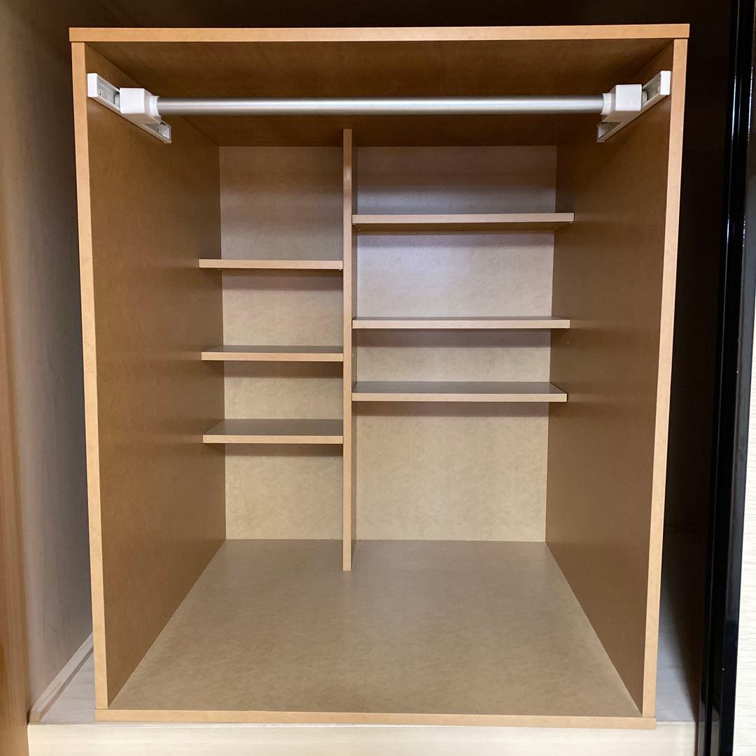 衣類収納ケース ハンガーバー付き