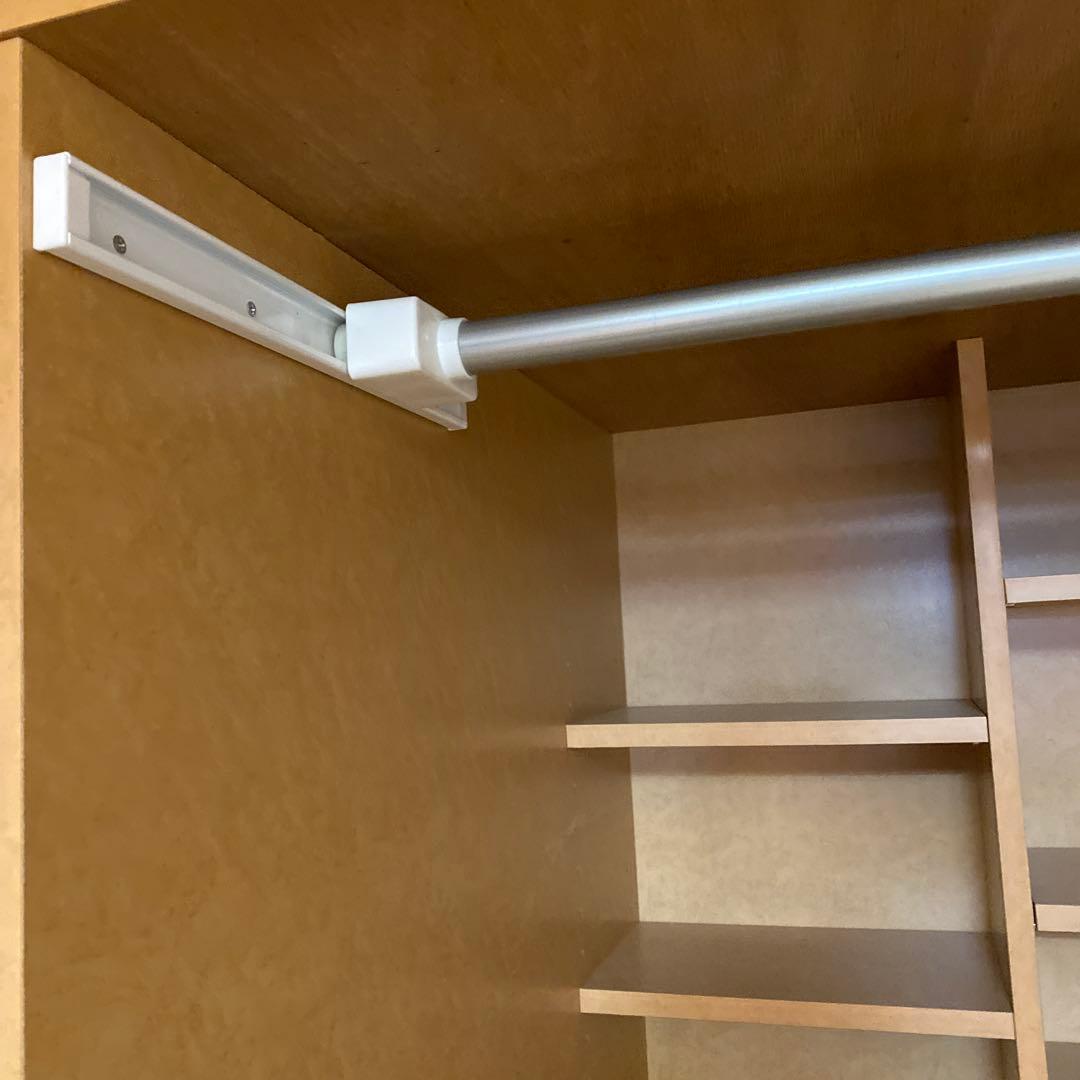 衣類収納ケース ハンガーバー付き