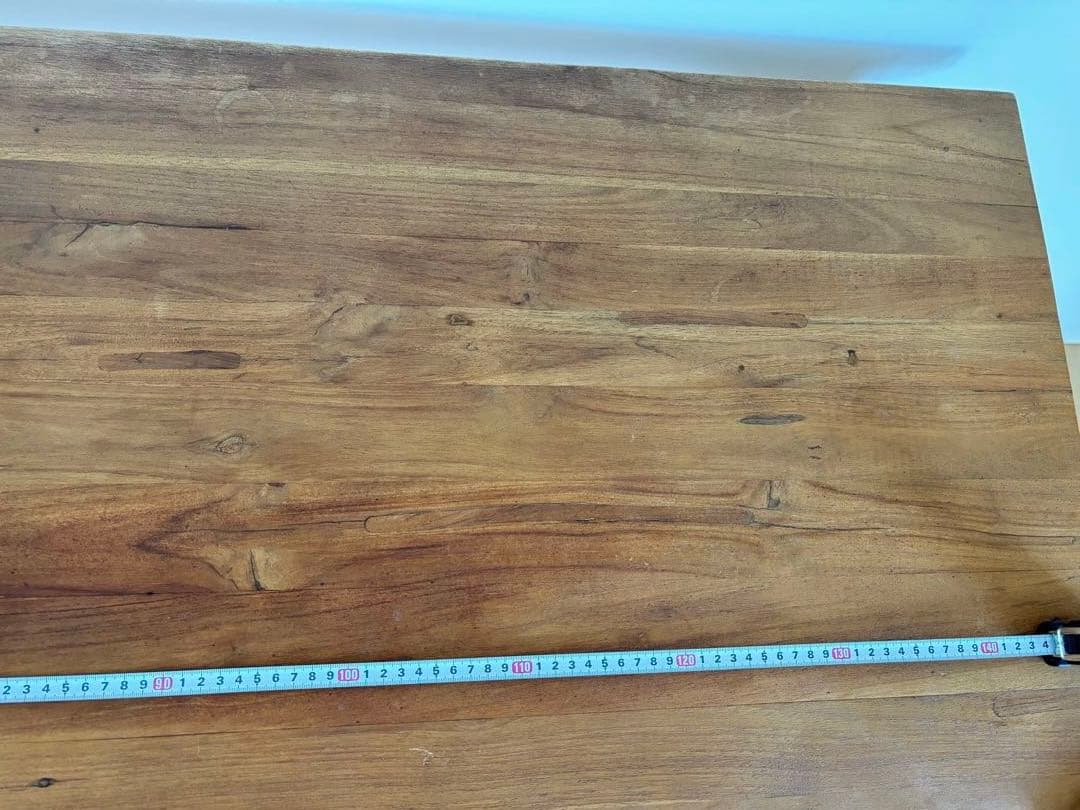 無垢材チーク・ダイニングテーブル （KNOLL）