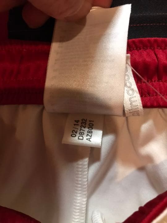 新品正規adidasACミラン「10」本田圭佑 Mユニフォームゲームショーツ2点